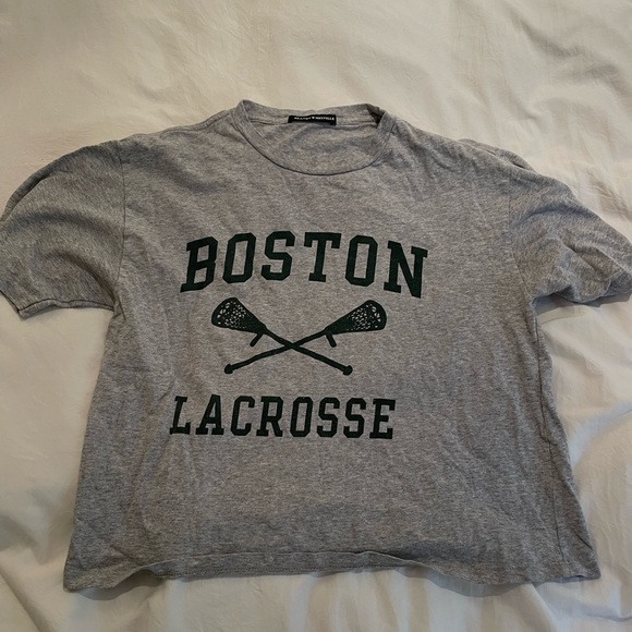 Brandy Melville Boston lacrosse crop top - Picture 1 of 1